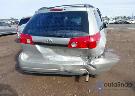 2006 Toyota Sienna Ce z USA, uszkodzony, nr VIN 5TDZA23C66S514222